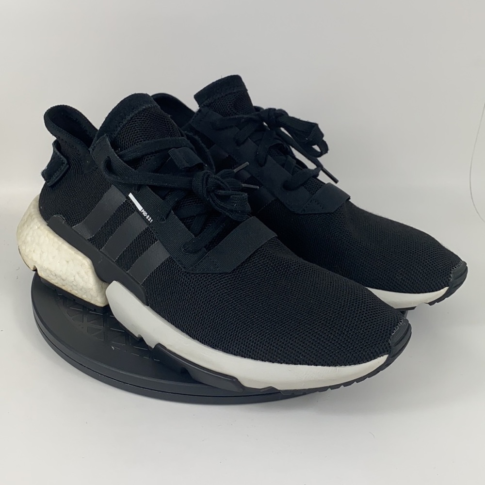 Adidas Originals POD-S3.1 Boost Black Running Shoes B37366 Men's Size 13 - Picture 3 of 13